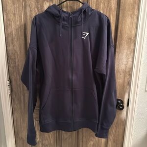 Gymshark zip up hoodie oversized